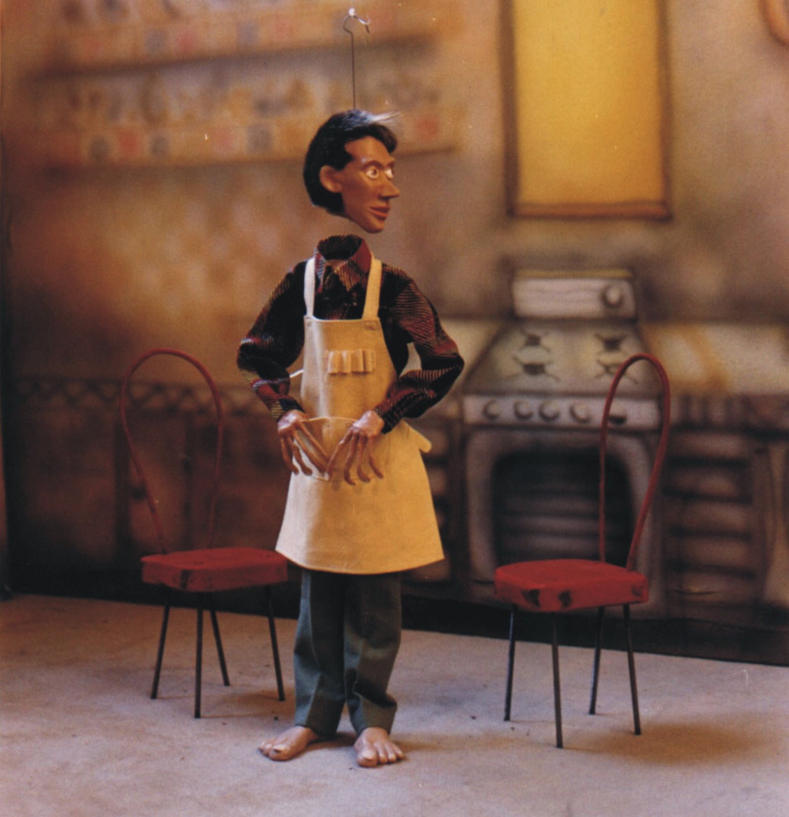 Cósimo — Marioneta para TV Buenos Aires 1998. Altura: 0.40m Materiais: Parsec Arame Pele Couro Telas Aerógrafo. Acrílicos Foto: Guadalupe Miles — Fabio Crisanti